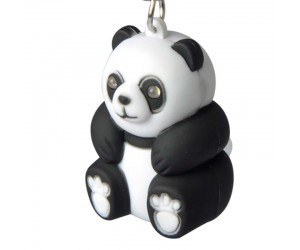 Брелок-ліхтарик Munkees 1103 Panda LED black-white