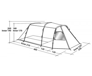 Палатка EASY CAMP Huntsville 400