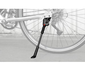 Подножка велосипедная HEBIE FIX 40L задняя, изменяемая длина 28-29", черная