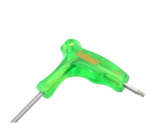 Ключ Ice Toolz 7T20 двухсторонний T-20, зеленый