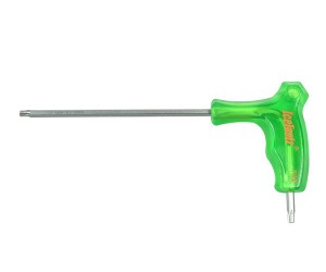 Ключ Ice Toolz 7T20 двухсторонний T-20, зеленый