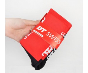 Шкарпетки DT SWISS CYCLING SOCKS RED-BLACK. SIZE S