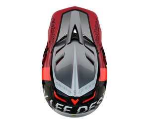 Вело шлем TLD D4 COMPOSITE HELMET [Qualifier Silver/Red] 