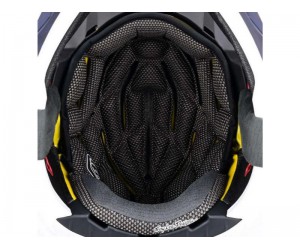Мотошлем TLD SE5 Carbon Helmet [STEALTH BLACK / CHROME] 