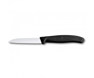 Нож кухонный Victorinox SwissClassic Paring черный 8 см