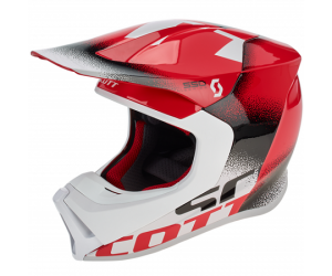 Шлем SCOTT MX 550 NOISE ECE красно/черная/ размер M