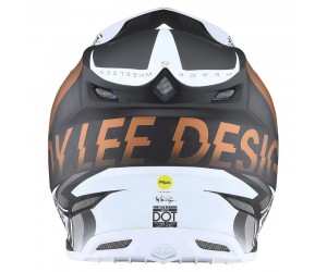 Мотошлем TLD SE5 Carbon Helmet [QUALIFIER WHITE / BRONZE] 