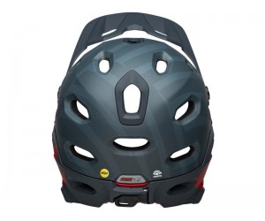 Шлем вел Bell Super DH Spherical мат.син/Crimson M/55-59см