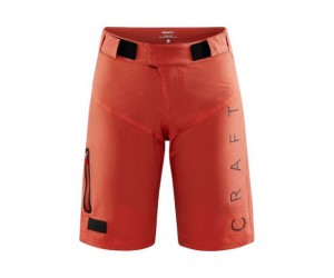 Шорты Craft ADV Offroad XT Shorts with Pad Woman orange 