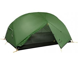 Палатка сверхлегкая двухместная с футпринтом Naturehike Mongar NH17T007-M, 210T, темно-зеленый