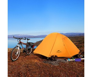 Палатка сверхлегкая одноместная с футпринтом Naturehike Cycling 1 NH18A095-D 210T