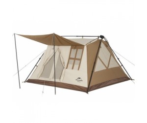 Палатка с навесом Naturehike CNH22ZP029, светлая коричневая