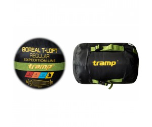 Спальный мешок Tramp Boreal Regular кокон green/grey 