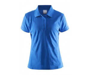 Футболка Craft Polo Shirt Pique Classic Woman blue 