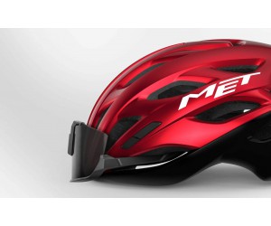 Шлем MET ESTRO MIPS CE RED BLACK METALLIC | GLOSSY 