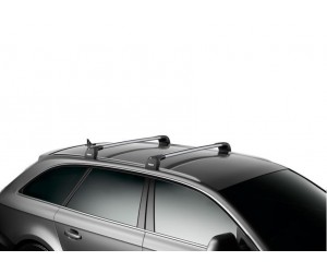 Багажник в штатные места Thule Wingbar Edge для BMW 3/5-series (E39; E46)(седан и хетчбэк) 1995-2006 (TH 9592-3065)