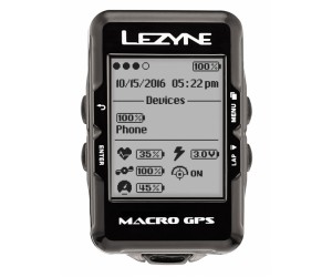 Велокомп'ютер Lezyne MACRO GPS