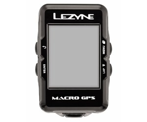 Велокомпьютер с GPS Lezyne MACRO GPS HRSC LOADED +Пульсометр +Каденс Black
