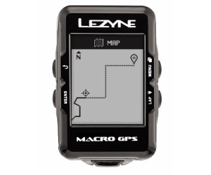 Велокомпьютер с GPS Lezyne MACRO GPS HRSC LOADED +Пульсометр +Каденс Black