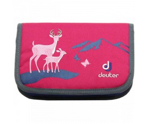 Набор Deuter OneTwoSet - Sneaker Bag цвет 5018 magenta deer (3830116 OneTwo; 3890115 Sneaker Bag; 3890215 Chest Wallet; 3890416 Pencil Pouch; 2890315 Pencil box)