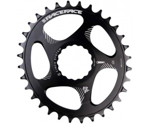 Звезда RaceFace Chainring Cinch DM oval Black