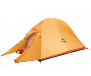 Палатка сверхлегкая одноместная с футпринтом Naturehike Сloud Up 1 Updated NH18T010-T, 210T 