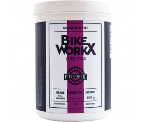 Густая смазка BikeWorkX Lube Star White банка 1 кг.