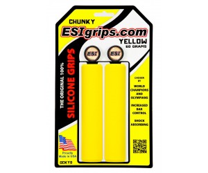 Грипсы ESI Chunky Yellow (желтые)
