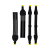 Ремешки фиксации защиты спины POC System Back Carrying Straps (Uranium Black, S)