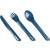 Вилка, ложка, нож Lifeventure Ellipse Cutlery navy blue