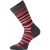 Термошкарпетки Lasting WPL 503 - XL - сірий/червоний