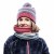 Шарф многофункциональный Buff Junior Knitted-Polar Neckwarmer, Amity Pink Cerisse (BU 113537.521.10.00)