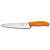Нож кухонный Victorinox SwissClassic Carving разделочный 19 см оранжевый (Vx68006.19L9B)