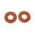 Кільця на грипи ODI Grip Donuts Orn w/ BLk Logos