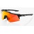 Велосипедные очки Ride 100% SpeedCraft XS - Soft Tact Black - HiPER Red Multilayer Mirror Lens, Mirror Lens