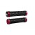 Гріпси ODI Vans® Lock-On Grips, Black w/ Red Clamps (чорні з червоними замками)