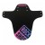 Переднее крыло Rock Shox MTB Fork Fender Black with Pink/Blue Fade Print