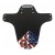 Переднє крило Rock Shox MTB Fork Fender Black with USA Flag Print