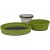 Набор складной посуды Sea To Summit X-Set 3 (Black Pouch, Olive Plate, Olive Bowl, Sand Mug) 