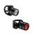 Комплект світла Lezyne LED Femto Drive Pair, чорний/червоний