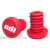 Баренды ODI BMX 2-Color Push in Plugs Refill pack Red w/ White (красно белые)