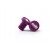 Баренды ODI BMX 2-Color Push in Plugs Refill pack Purple w/ White (фіолетово білі)