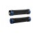 Грипсы ODI Ruffian MTB Lock-On Bonus Pack Black w/Blue Clamps (черные с синими замками)