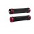 Грипсы ODI Ruffian MTB Lock-On Bonus Pack Black w/Red Clamps (черные с красными замками)