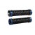 Гріпси ODI Vans® Lock-On Grips, Black w/ Blue Clamps, чорні з синіми замками