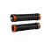 Гріпси ODI Vans® Lock-On Grips, Black w/ Orange Clamps, чорні з помаранчевими замками