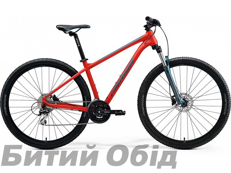 Велосипед MERIDA BIG.NINE 20 MATT RACE RED(TEAL-BLUE) 2021 год
