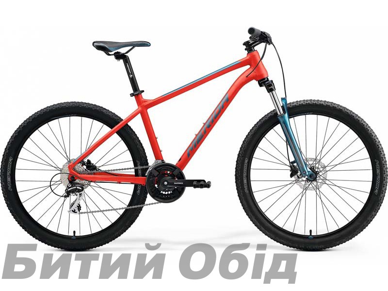 Велосипед MERIDA BIG.SEVEN 20 MATT RACE RED(TEAL-BLUE) 2021 год