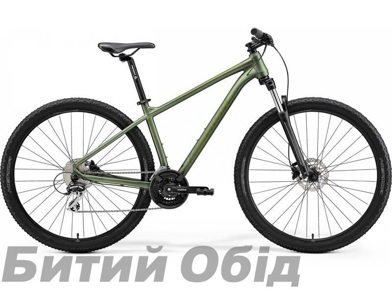 Велосипед MERIDA BIG.NINE 20 MATT FOG GREEN(MOSS GREEN) 2021 год