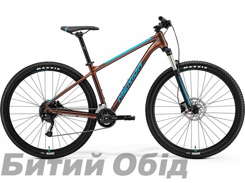 Велосипед MERIDA BIG.NINE 100-2X BRONZE(BLUE) 2021 год